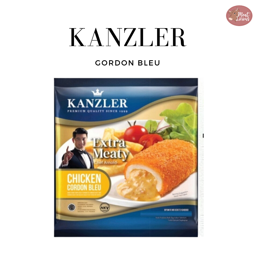 

Kanzler Cordon Bleu 300gr (Dada ayam isi keju meleleh)