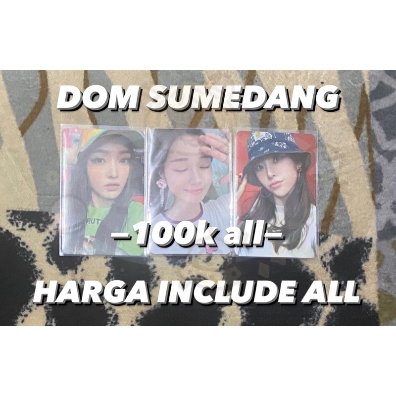 Photocard Weeekly Jihan Soeun Monday