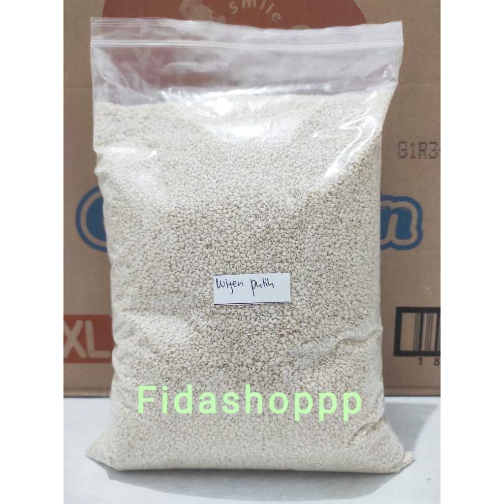 

WIJEN PUTIH / WHITE SESAME / BIJI WIJEN 50gr, 100gr PREMIUM
