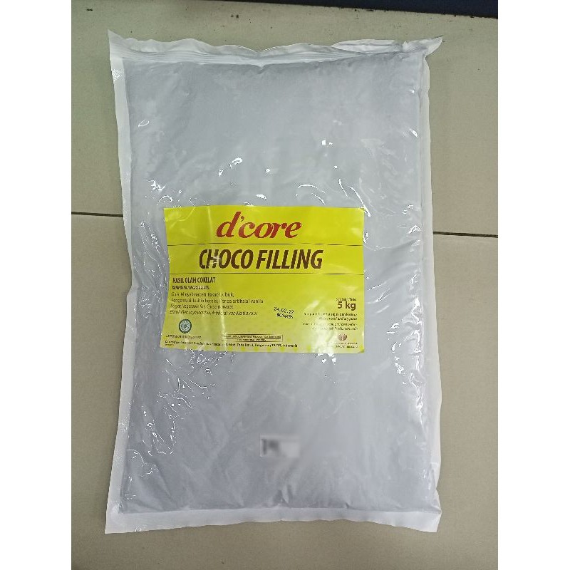 

D Core Choco Filling Intisari 5 Kg / Coklat Filling