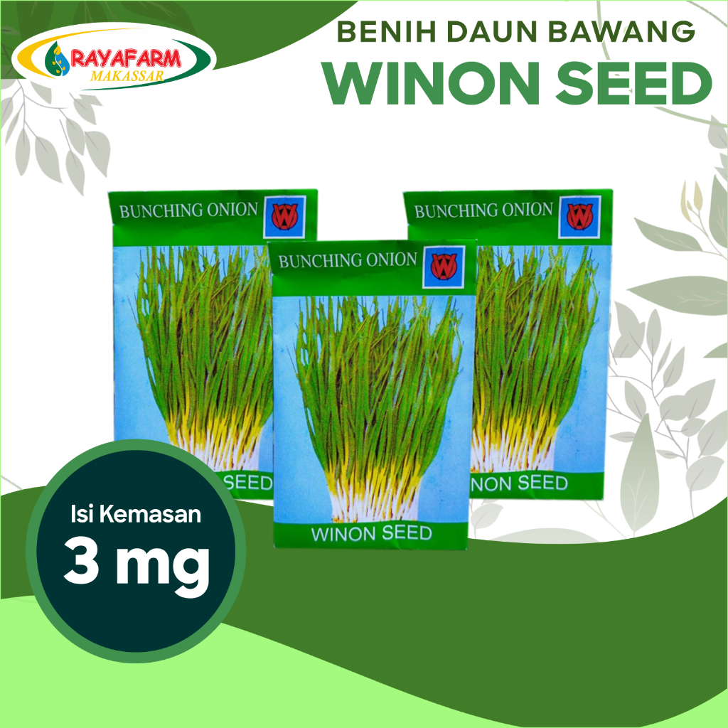 Benih Buah Daun Bawang Kecil 3 ML Winon
