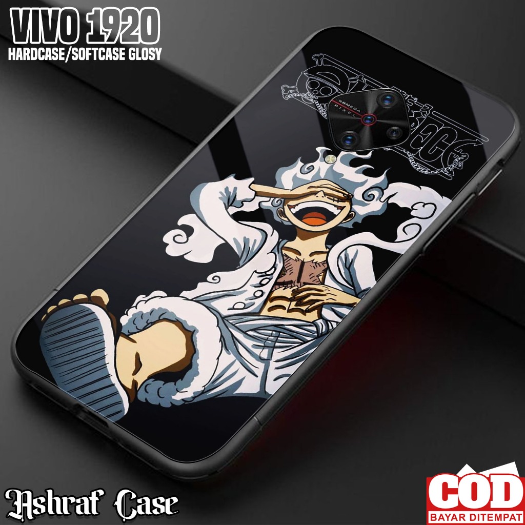 Case VIVO 1920 - Casing VIVO 1920 Terbaru ( LUFY ) Silikon Hp Vivo 1920 - Softcase Glass Kaca - Kesi