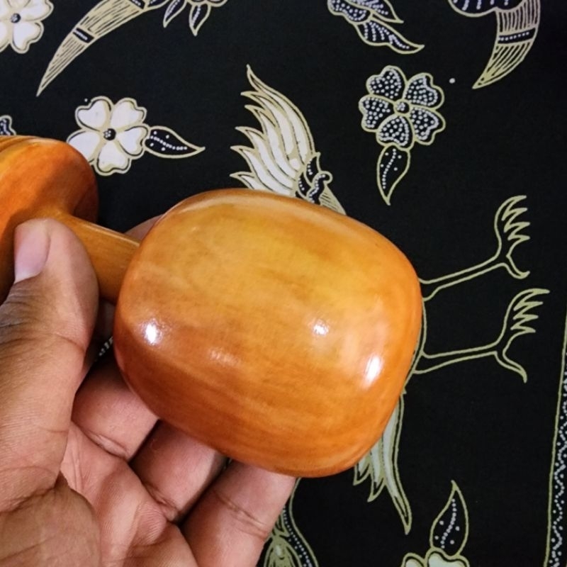 CEMPOLO WAYANG / DODOK KOTAK WAYANG KULIT / DALANG WAYANG KAYU SAWO Besar