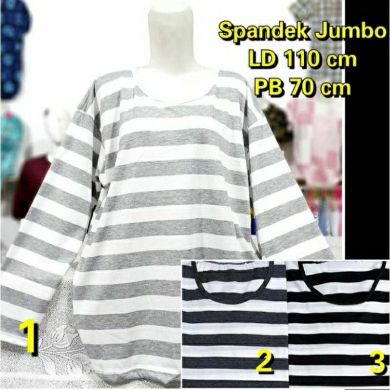 KAOS JUMBO LENGAN PANJANG SALUR
