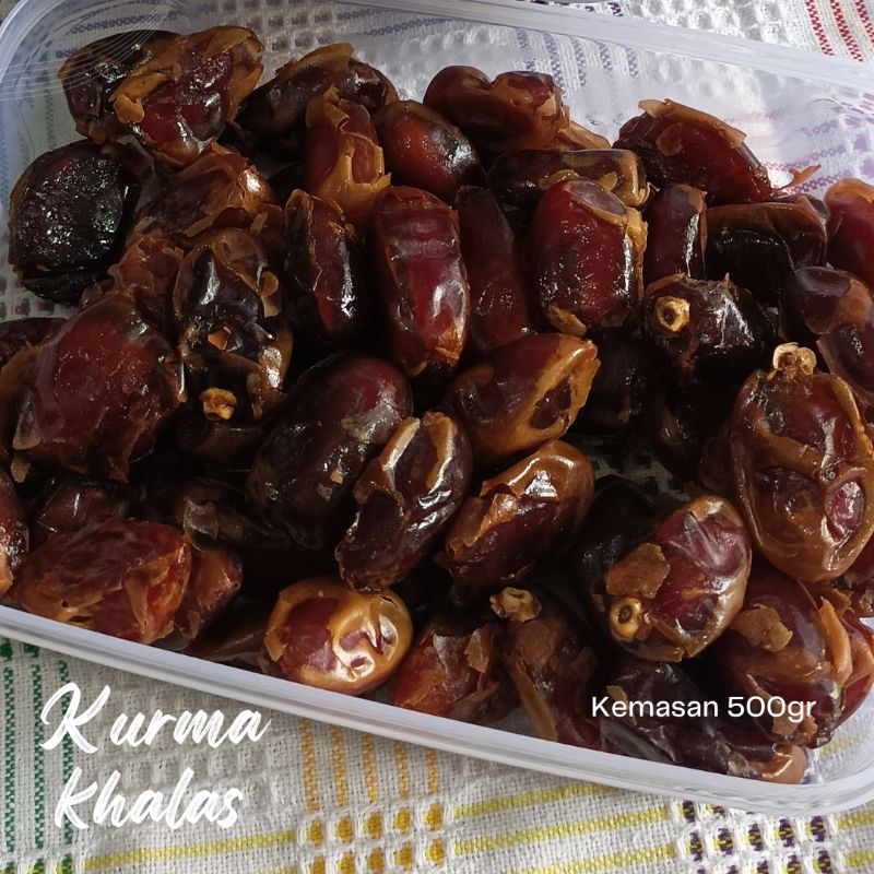 

KURMA KHALAS REPACK 500GR KURMA KERING