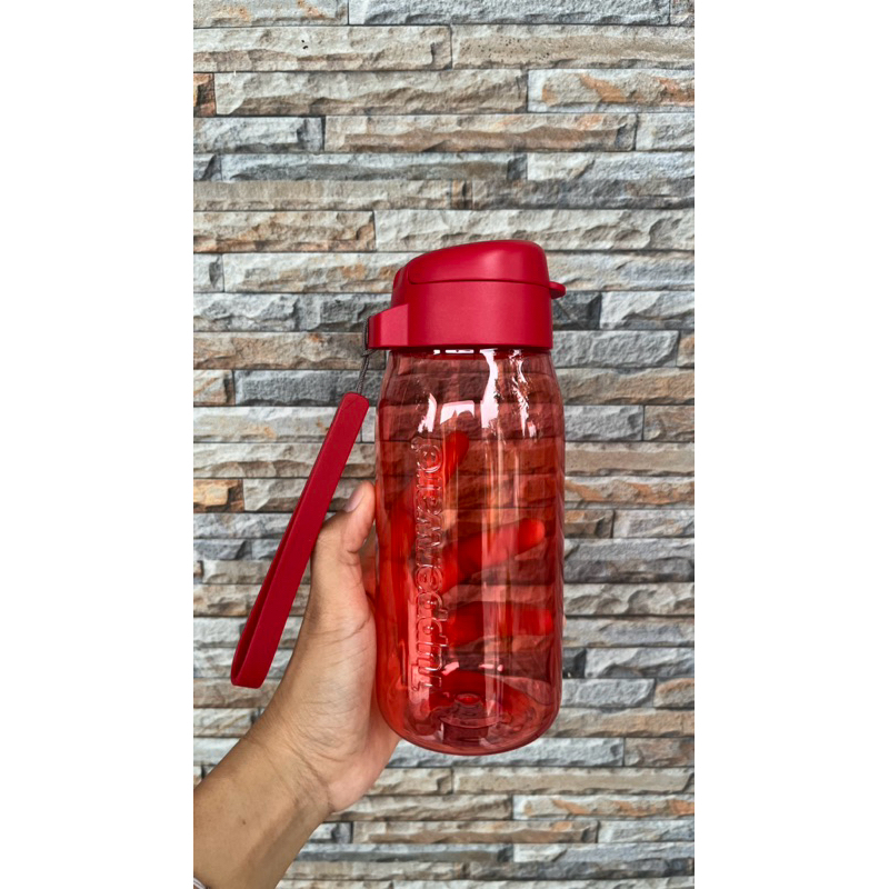 Botol Kecil 550ml Tupperware H2Go Merah