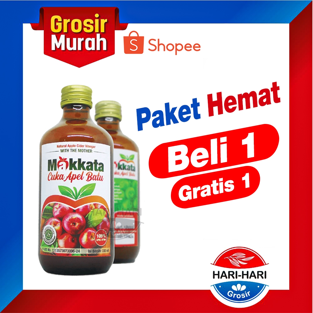 

PAKET HEMAT Cuka Apel Makkata Cuka Apel Original Untuk Kesehatan Dan Batu Empedu