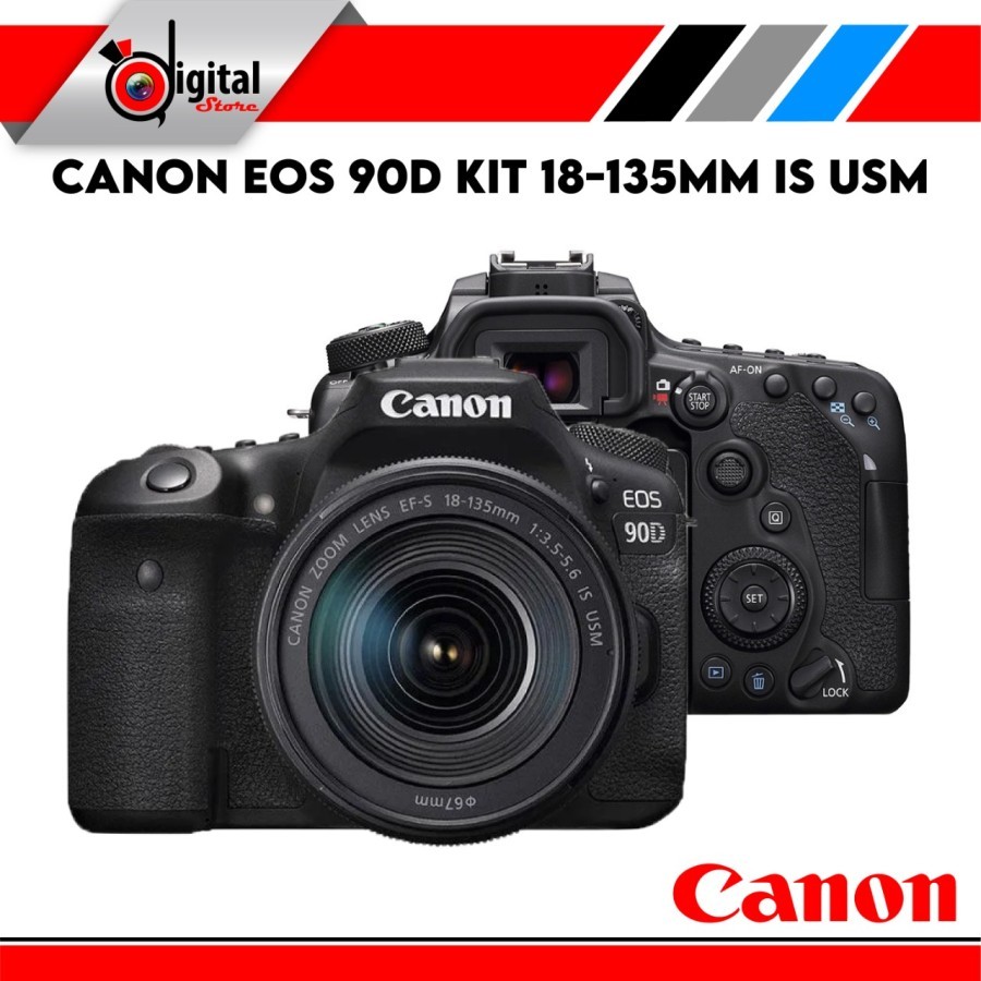 CANON EOS 90D KIT 18-135MM IS USM