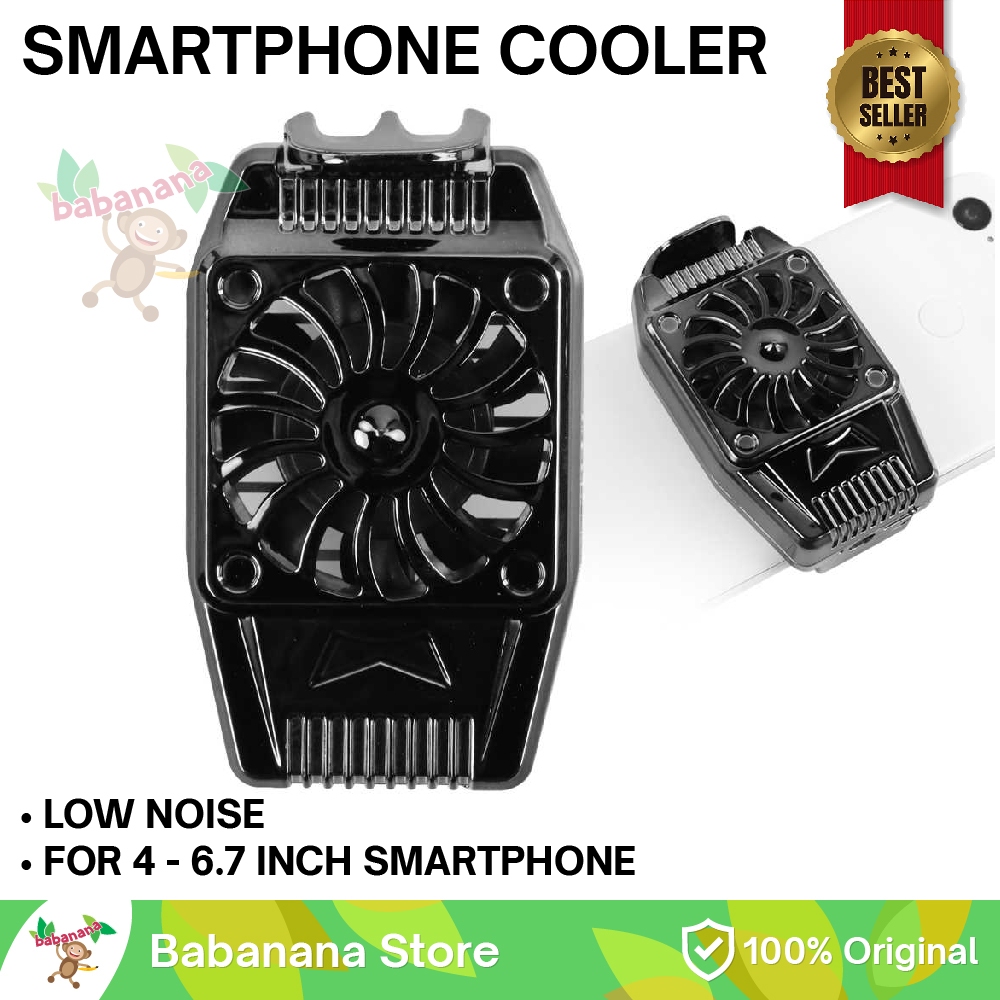 SMARTPHONE COOLER GAMING KIPAS PENDINGIN RADIATOR HEATSINK FAN