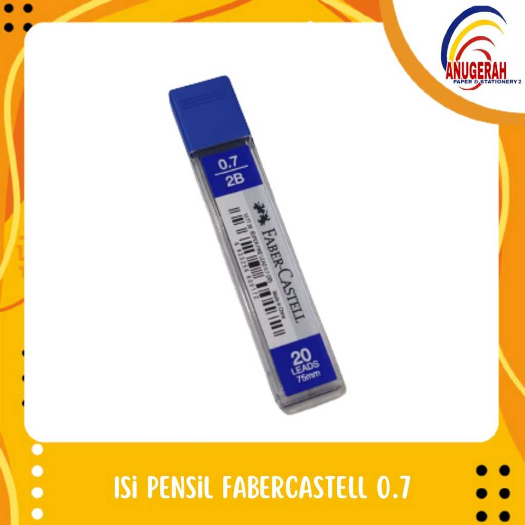 

ISI PENSIL FABER CASTEL 2B 0.7 127720 (PCS)