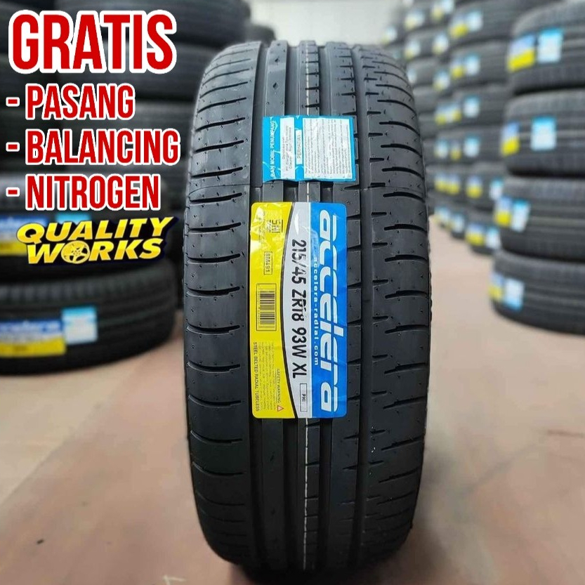 JUAL BAN ACCELERA PHI 215/45 R18 BAN MOBIL MURAH RING 18 UKURAN 215 45 R18