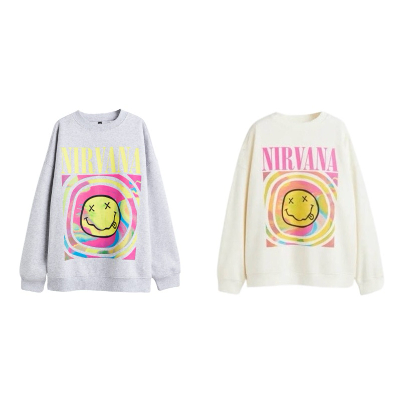 CREWNECK H&M NIRVANA