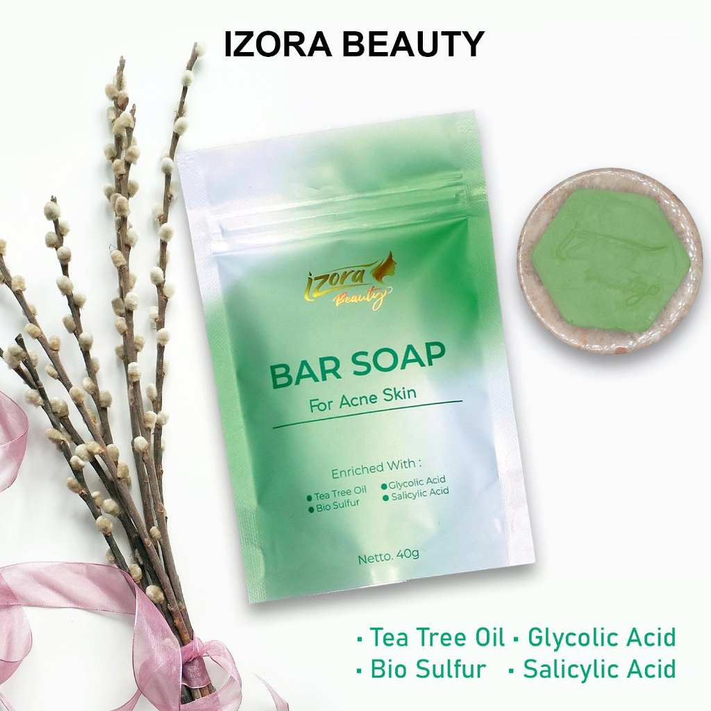 IZORA BEAUTY Bar Soap for Acne Skin