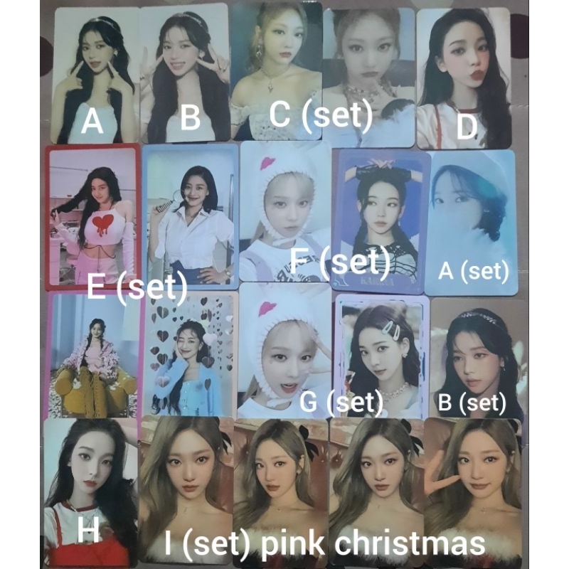 [baca desk] photocard official || pc karina official || pc jihyo twice formula of love || pc winter 