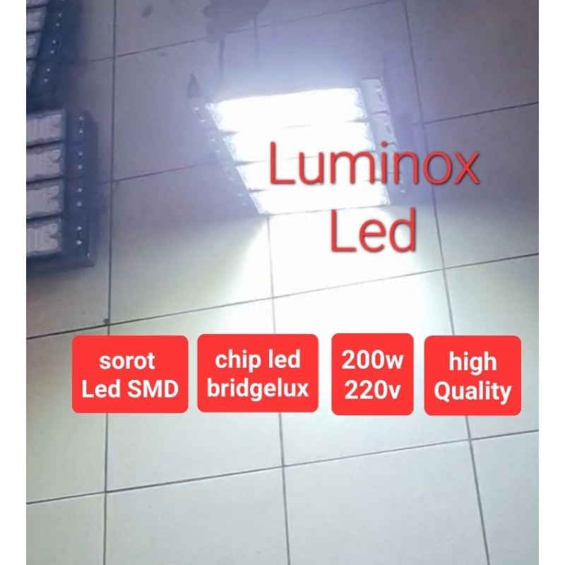 lampu tembak led chip bridgelux 200watt 200w / sorot floodlight smd 200 watt 200 w high Quality 220v