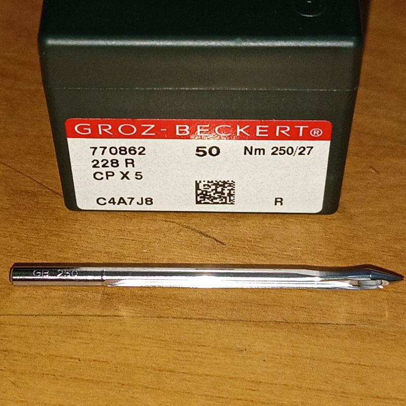 jarum CPx5 250/27 ariance mesin sol sepatu CP x 5 nomor 27