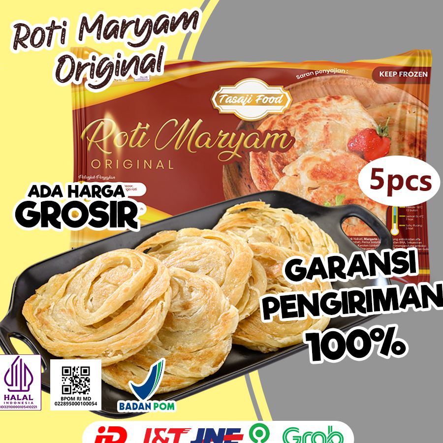 

Terbaru Tasaji Roti Maryam Original / Roti Cane / Canai