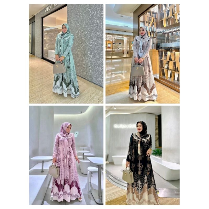 MIYUKI SET//100% ORIGINAL BRAND IRNA GALLERY//CERUTY ARMANY BABYDOLL PREMIUM//BEST SELLER//MEWAH DAN