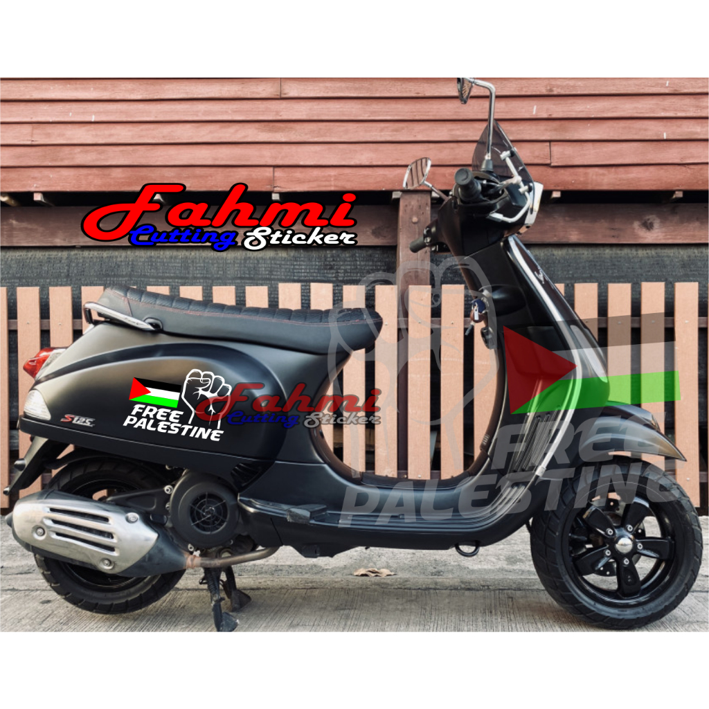 bendera palestine vespa matic.fino.filano.scoopy.vespa listrik