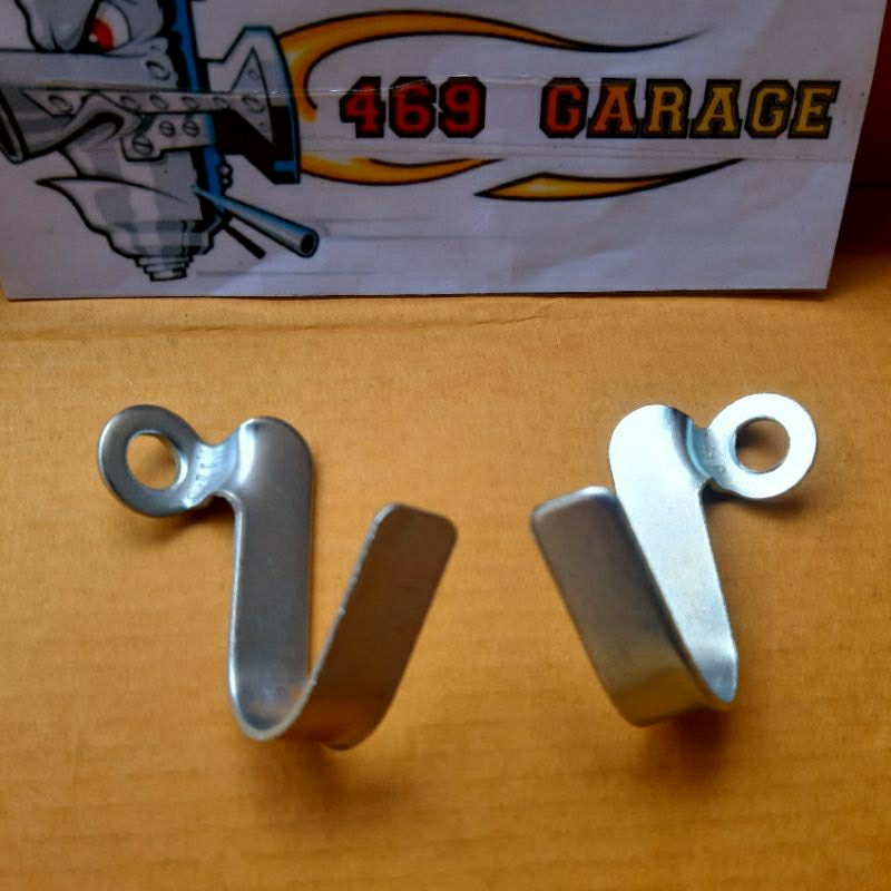 Gantungan Barang Motor Supra X 125 | Cantolan Barang Motor Besi Universal Sepasang 2 Biji