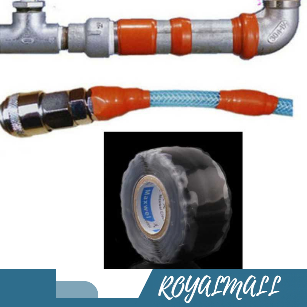 Lakban Isolasi Pipa Ledeng Waterproof 1.5M 25mm / Alat Perbaikan Rumah Lakban Selotip Solasi Isolasi
