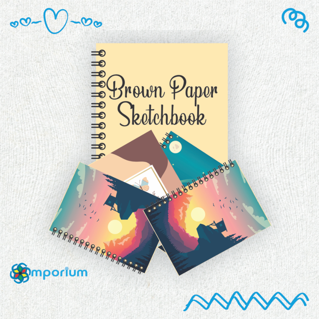 

Sketchbook A6 Brown Paper / Buku Gambar Kertas Coklat
