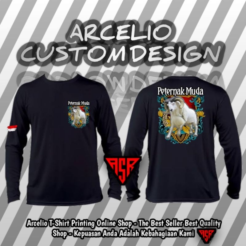 KAOS KESENIAN DOMBA /PETERNAK DOMBA GARUT CUSTOM