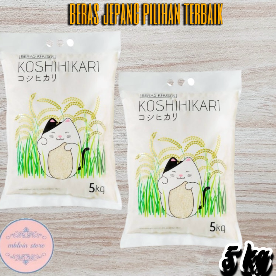 

Harga Murah Koshihikari Beras Jepang 5 kg