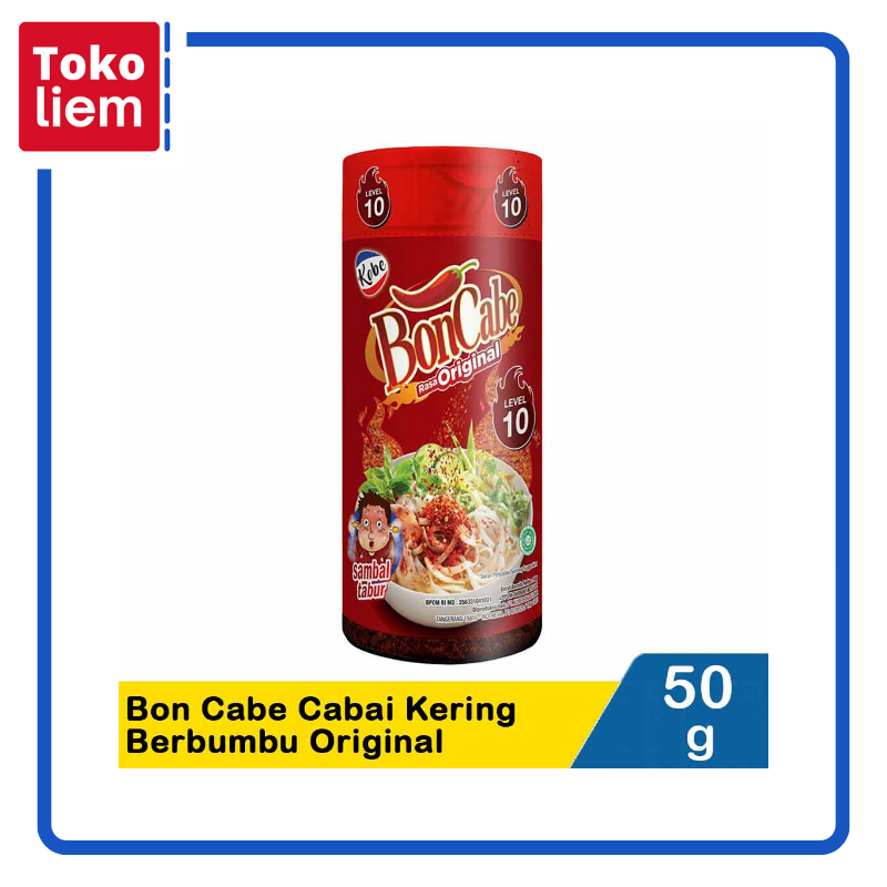 

Kobe Bon Cabe Cabai Kering Berbumbu Original 45G