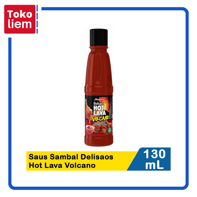 

Mamasuka Saus Sambal Delisaos Hot Lava Volcano 130mL