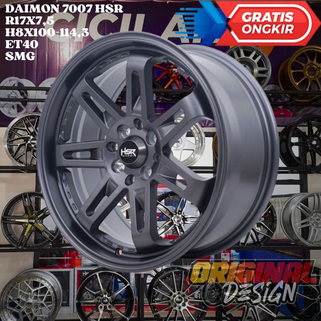 Velg Mobil AVANZA , ALVEZ , CONFERO , XENIA , HSR DAIMON Ring 17 R17