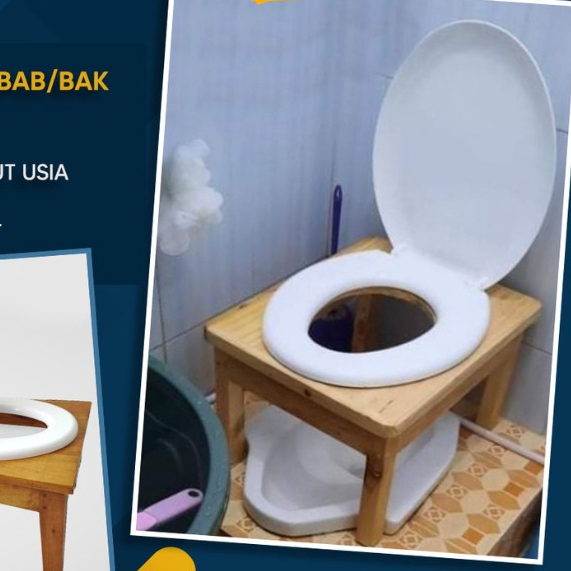 ✦MURAH LEBAY✦ wc duduk portable toilet duduk Wc duduk toilet duduk portable untuk lansia kloset dudu