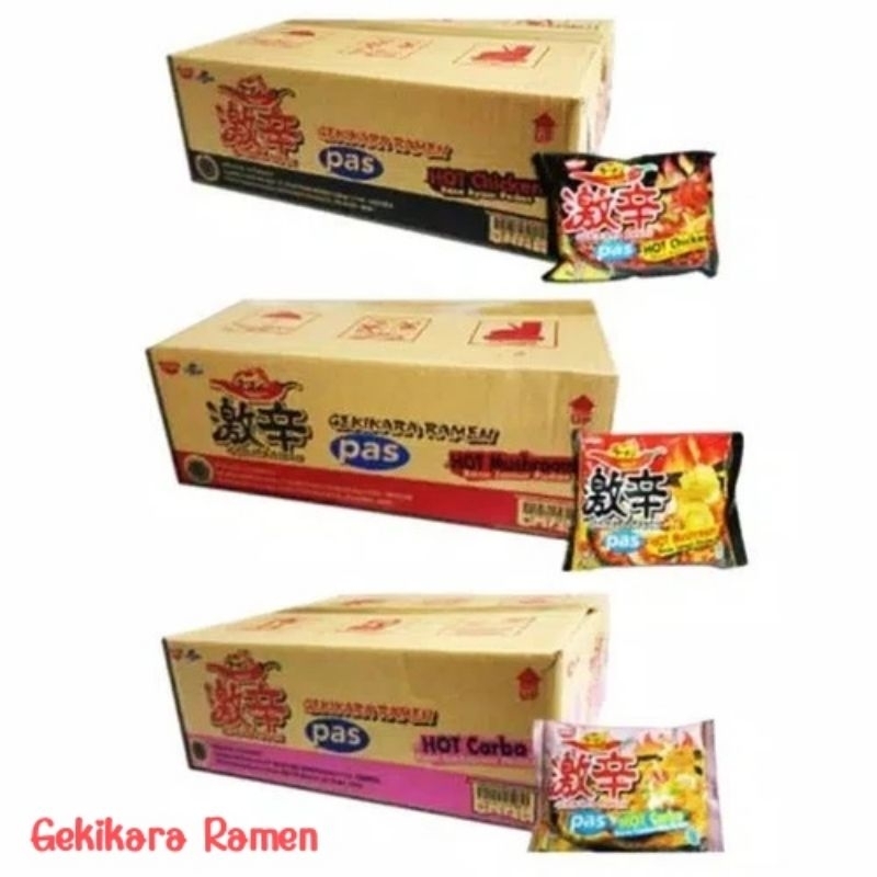 

Mie Instan Gekikara Ramen Porsi Pas HALAL