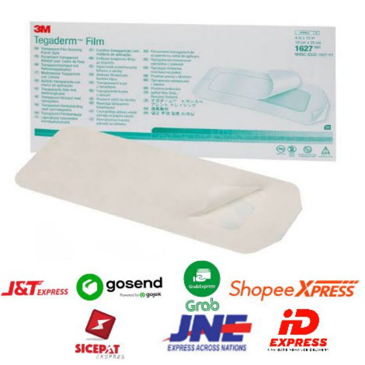Terkini Tegaderm 1627 3M Tegaderm 10×25cm 3M SATUAN