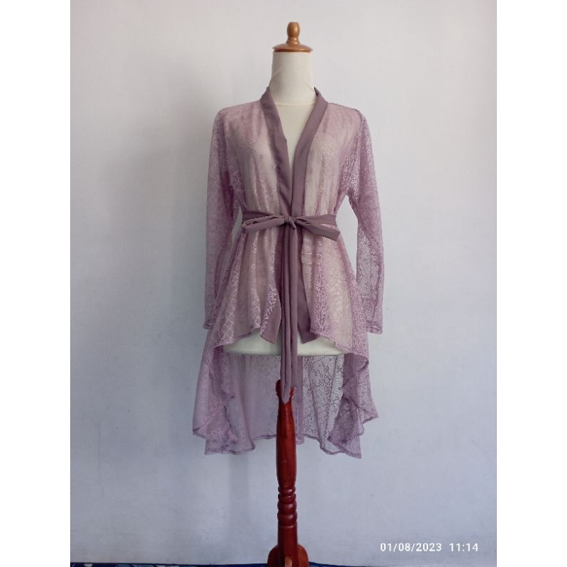 kebaya modern / kebaya brokat / outer brokat kondangan wisuda