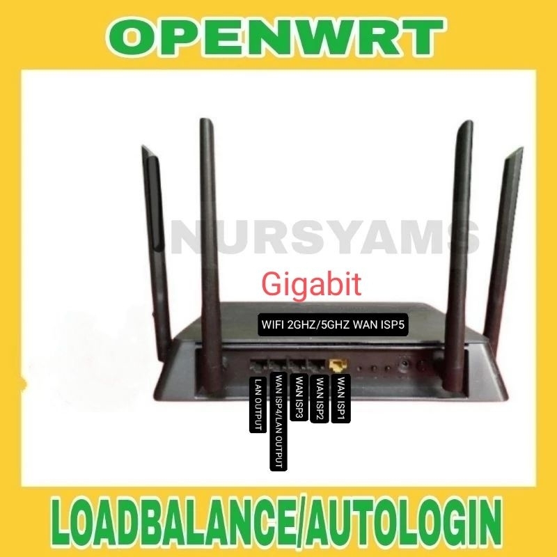 D-link dir 878 ac1900 dlink Gigabit Openwrt LoadBalance Starlink Autologin Wms Seamless