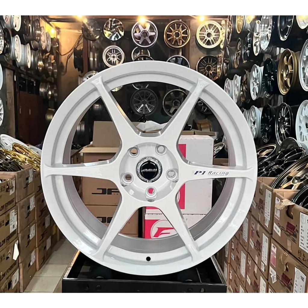 velg BUDDY CLUB P1 RACING ring 18 pcd 5x114,3 velg mobil xapnder,civic,hrv,terios,innova,dll