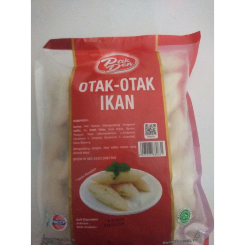 

Otak -otak pak den 500g