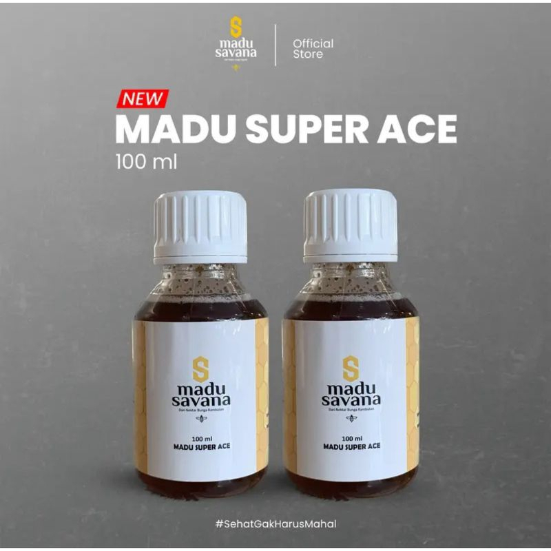

Madu savana 100 ML NEKTAR RAMBUTAN SUPER 100% Murni alami pure raw honey SUPER ACE