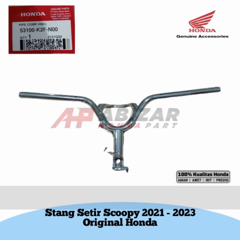 53100-K2F-N00 Stang Setir Scoopy New 2021 - 2023 Original Honda Resmi