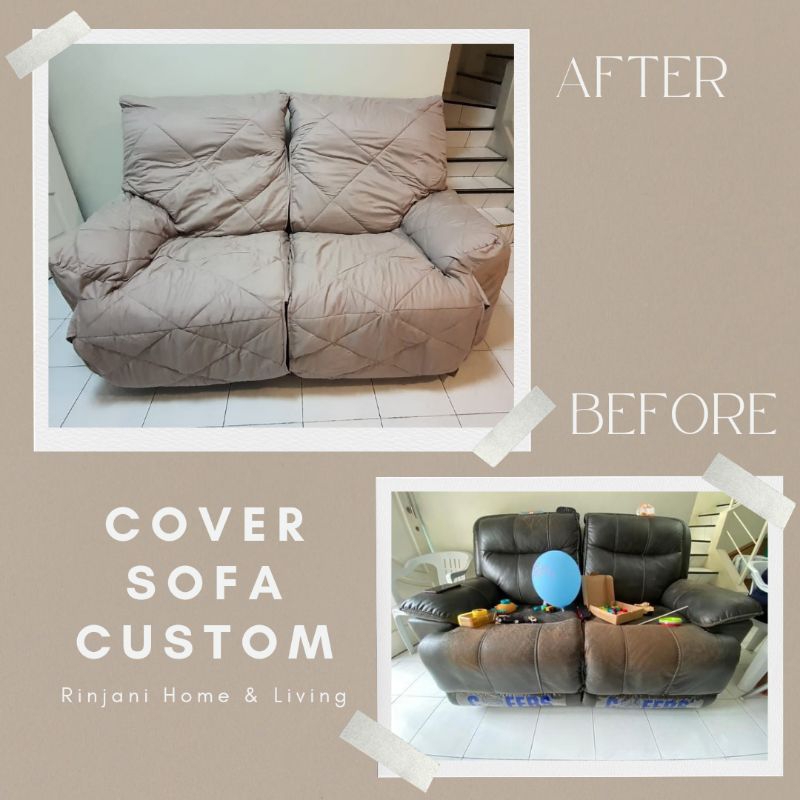 custom order cover sofa recliner 2 seater
