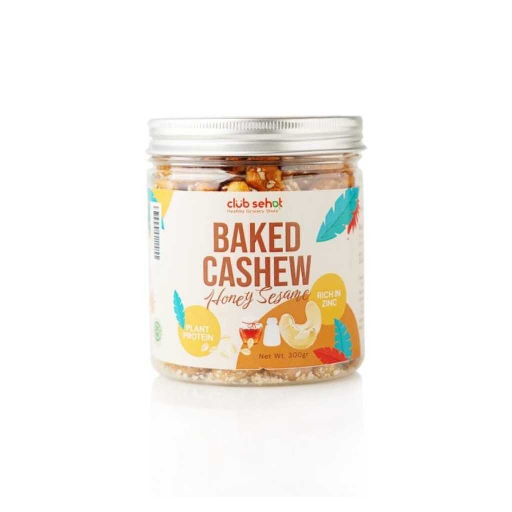 

CLUB SEHAT - BAKED CASHEW HONEY SESAME 300 GR