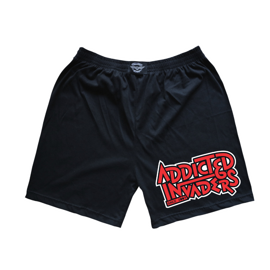 CD Celana Dalam Pendek Boxer Kolor Bokser Katun Boxser Pria Wanita Dewasa Addicted Invaders