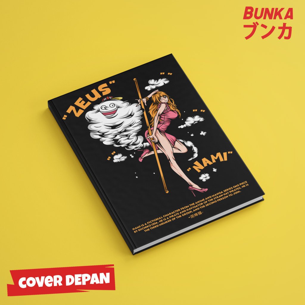 

Note Book Aesthetic Anime One Piece Nami Design Hardcover A5 Buku Tulis Catatan Notes Agenda Planner Jurnal vintage buku catatan story book kado anniversary valentine cowok cewek murah