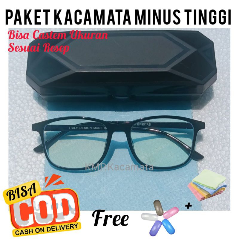 KACAMATA MINUS TINGGI -5 SD -12 KACAMATA RABUN JAUH PRIA DAN WANITA