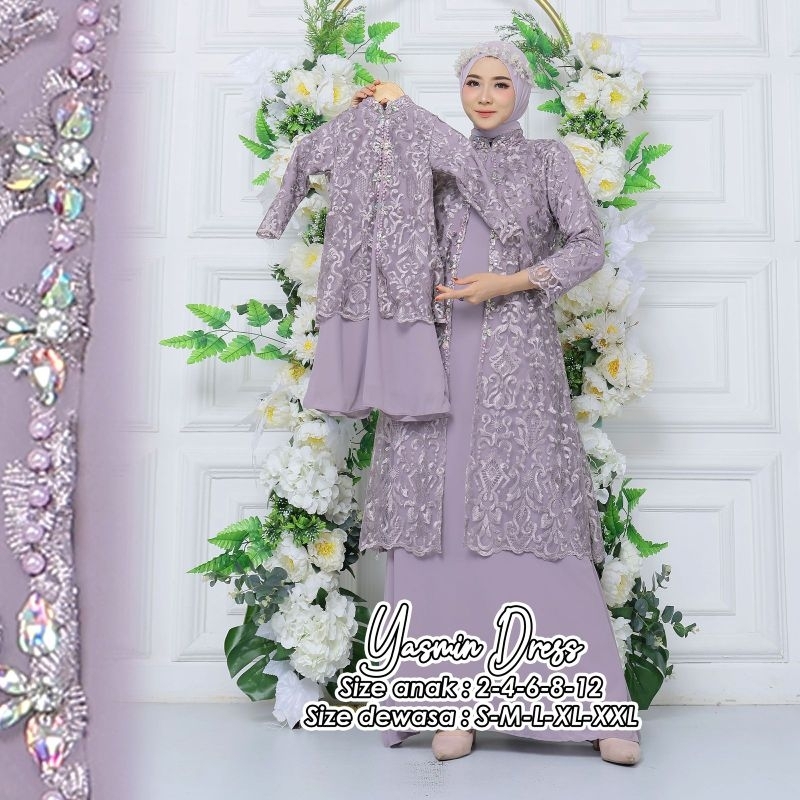 TSURAYAA.COM04/COUPLE GAMIS YASMIN IBU ANAK/COUPLE GAMIS REGINA IBU & ANAK/GAMIS COUPLE TERBARU/COUP