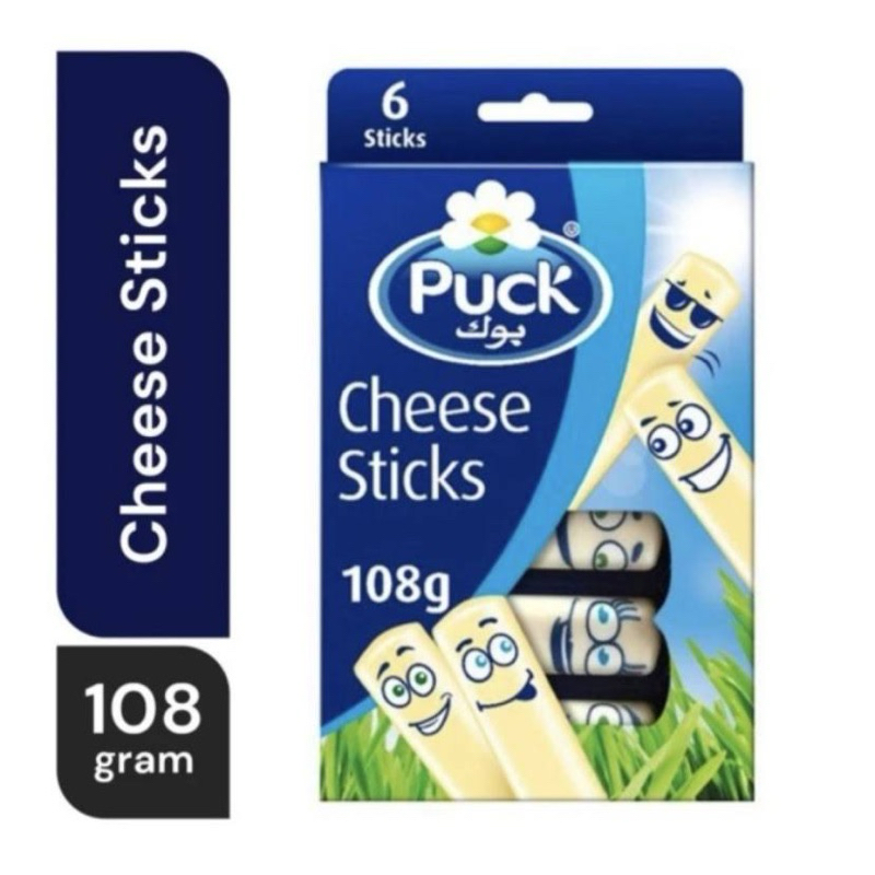 

Puck Cheese Stick Isi 6 @108 Gram