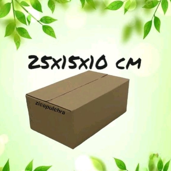 

Kardus box minyak 25x15x10 cm packing multifungsi
