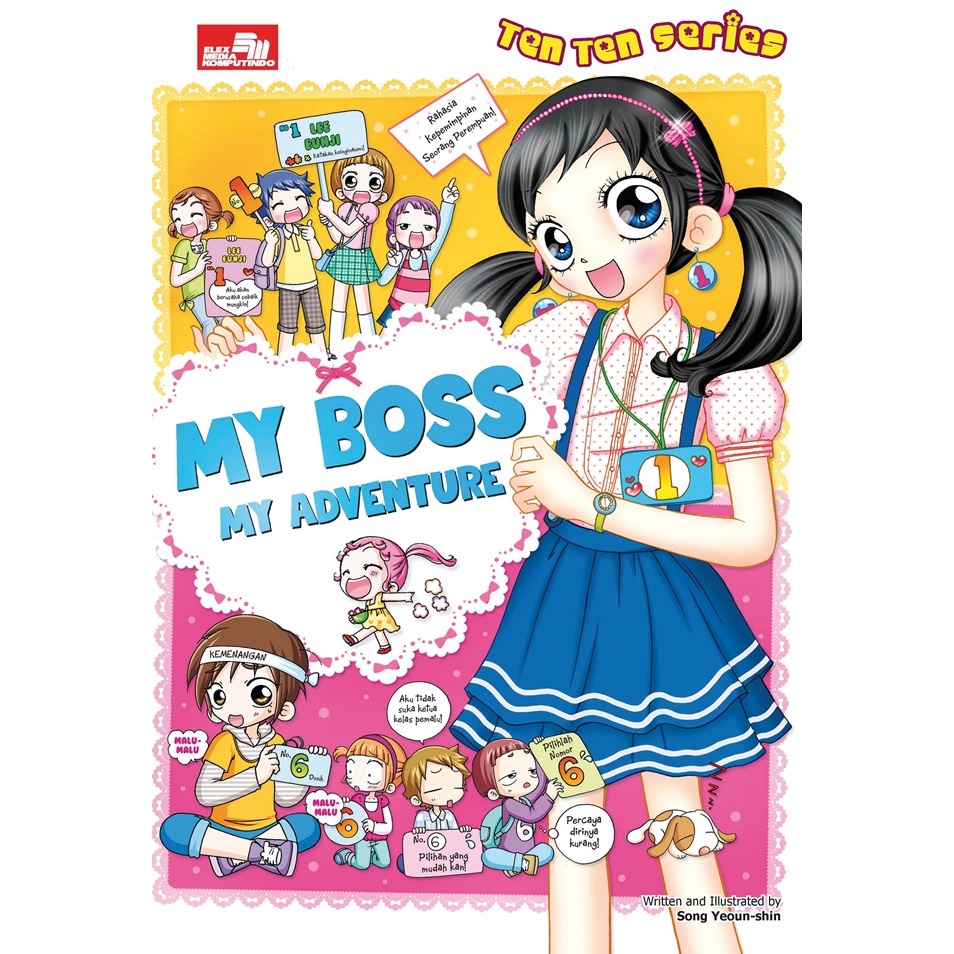 Komik Edukasi Original Murah: Ten Ten Series - My Boss My Adventure by Glsongi (Komik Korea)