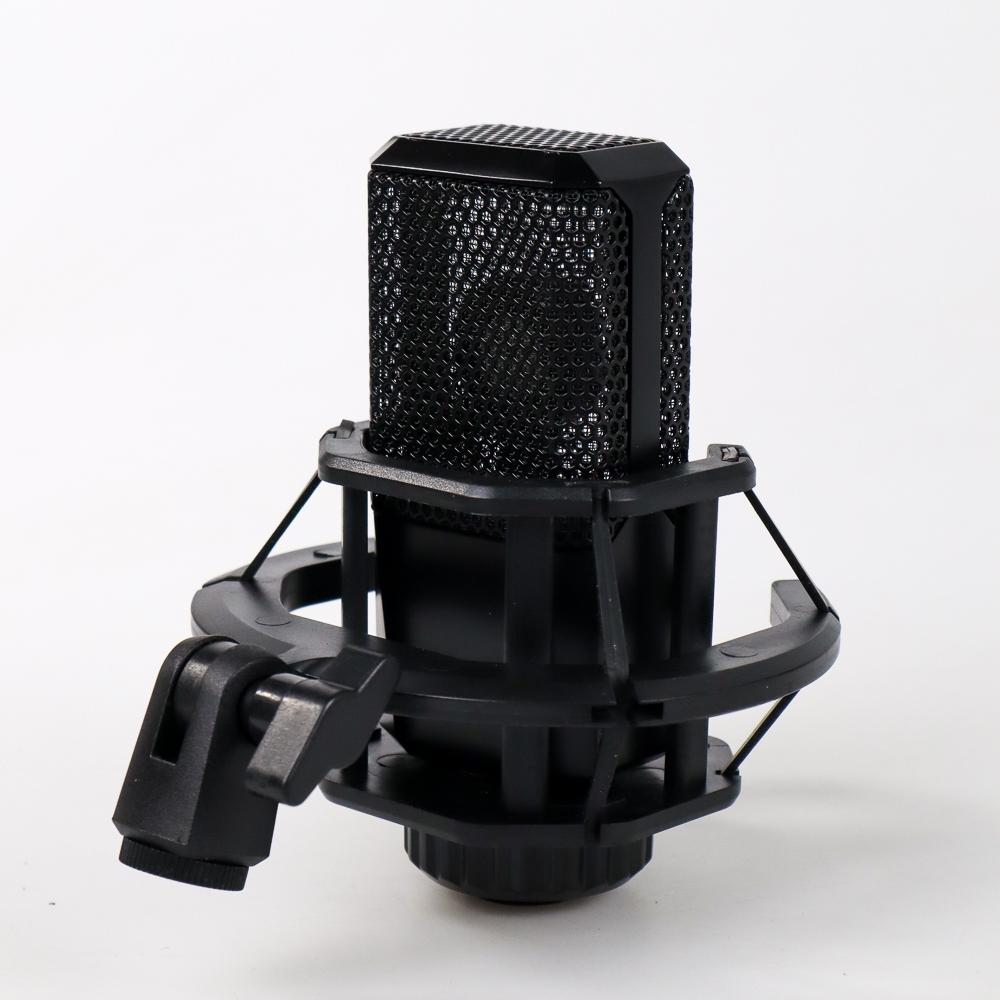 TaffSTUDIO GMark Microphone Condenser Professional Recording - LGT240 - Black